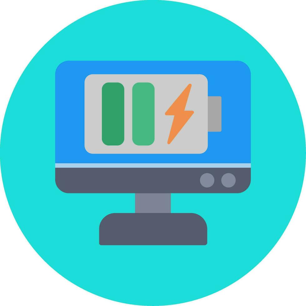Computer Screen Vector Icon
