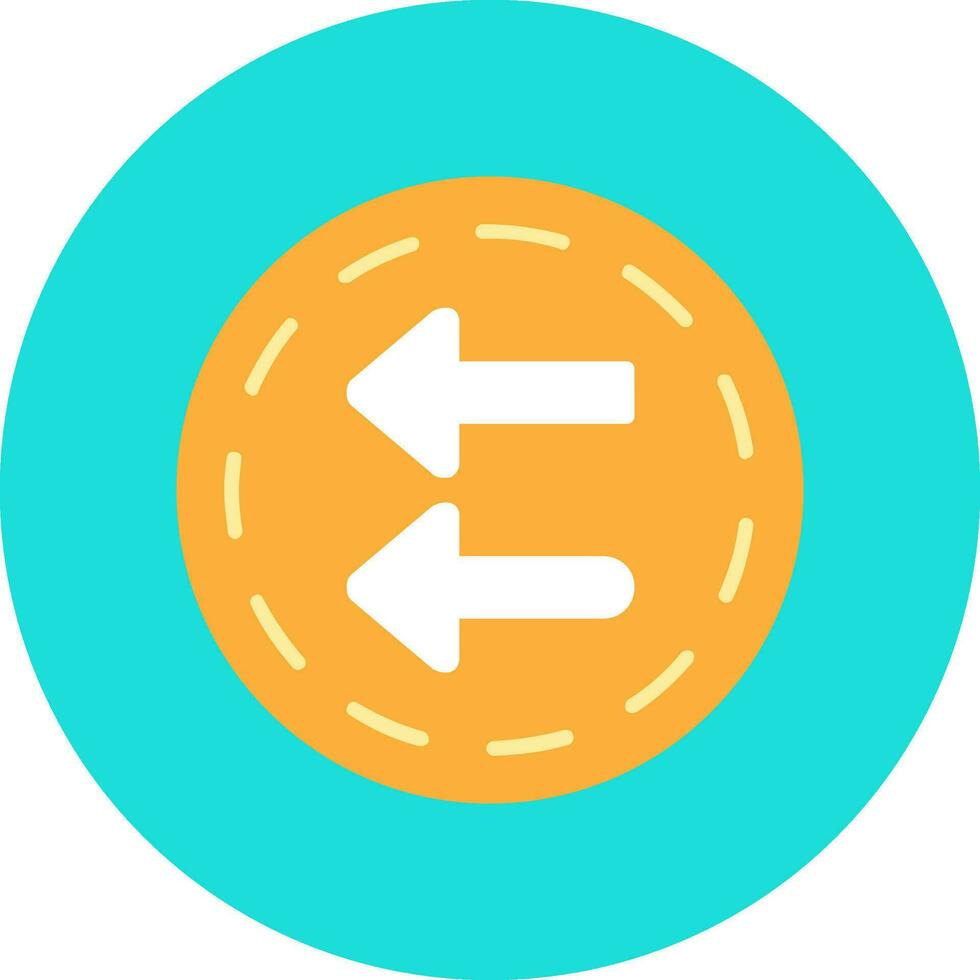 Fast Backward Vector Icon