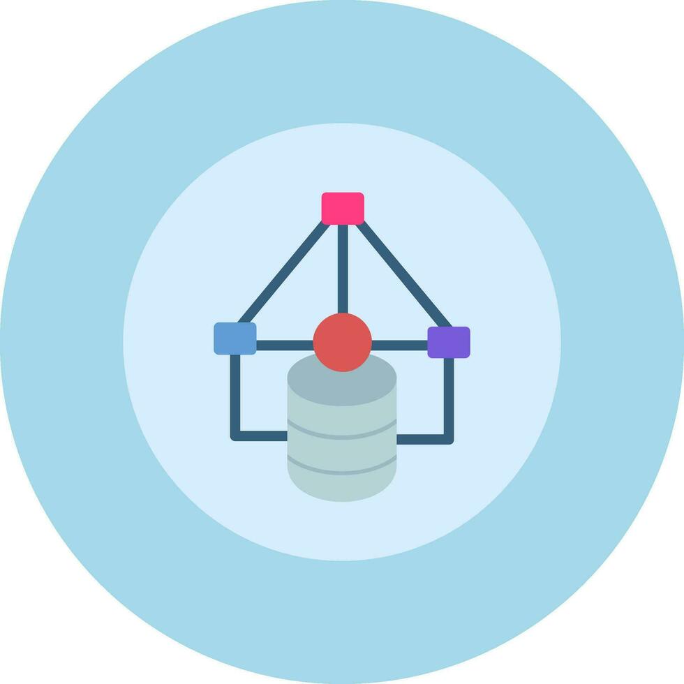 Data Model Vector Icon