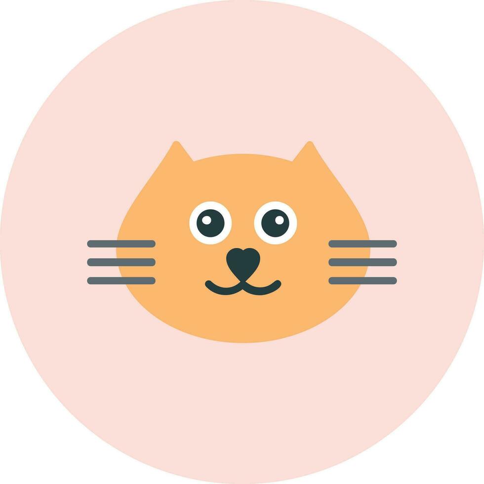 Cat face Vector Icon