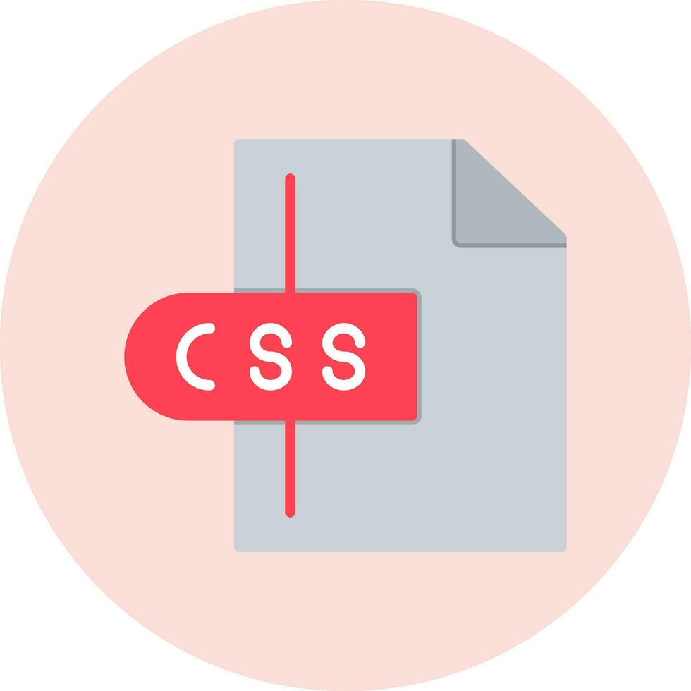Css File Vector Icon