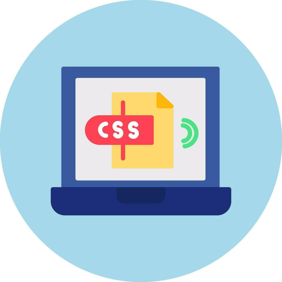icono de vector de css