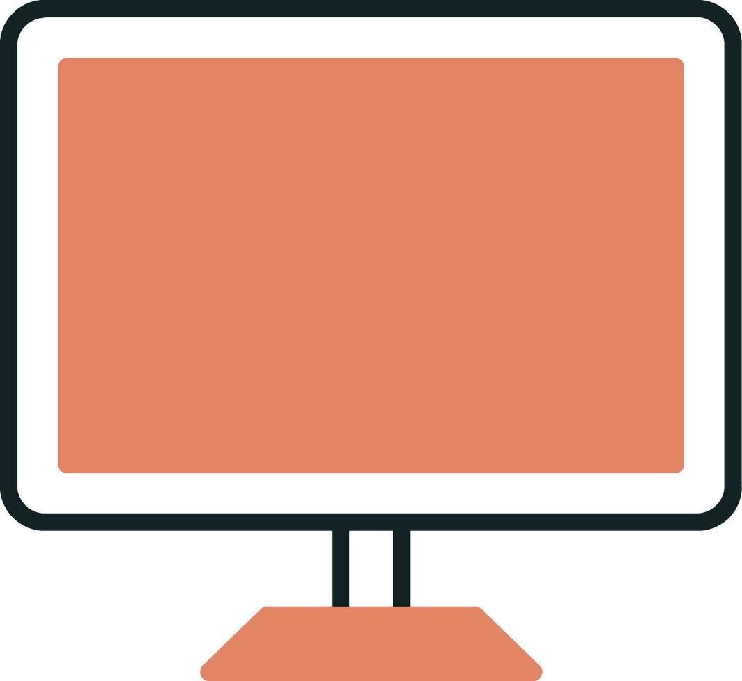 Lcd Vector Icon