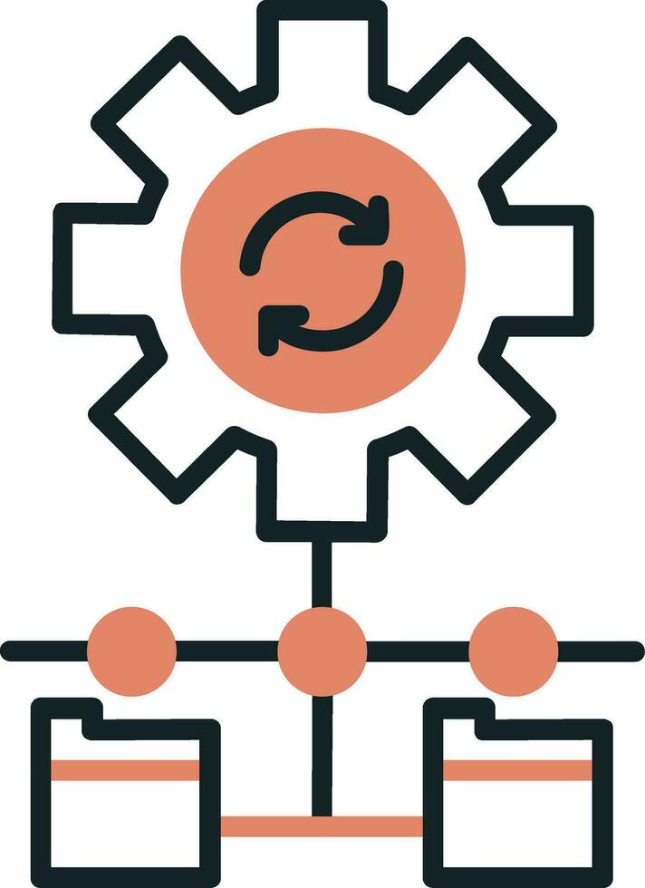 Refresh Data Vector Icon