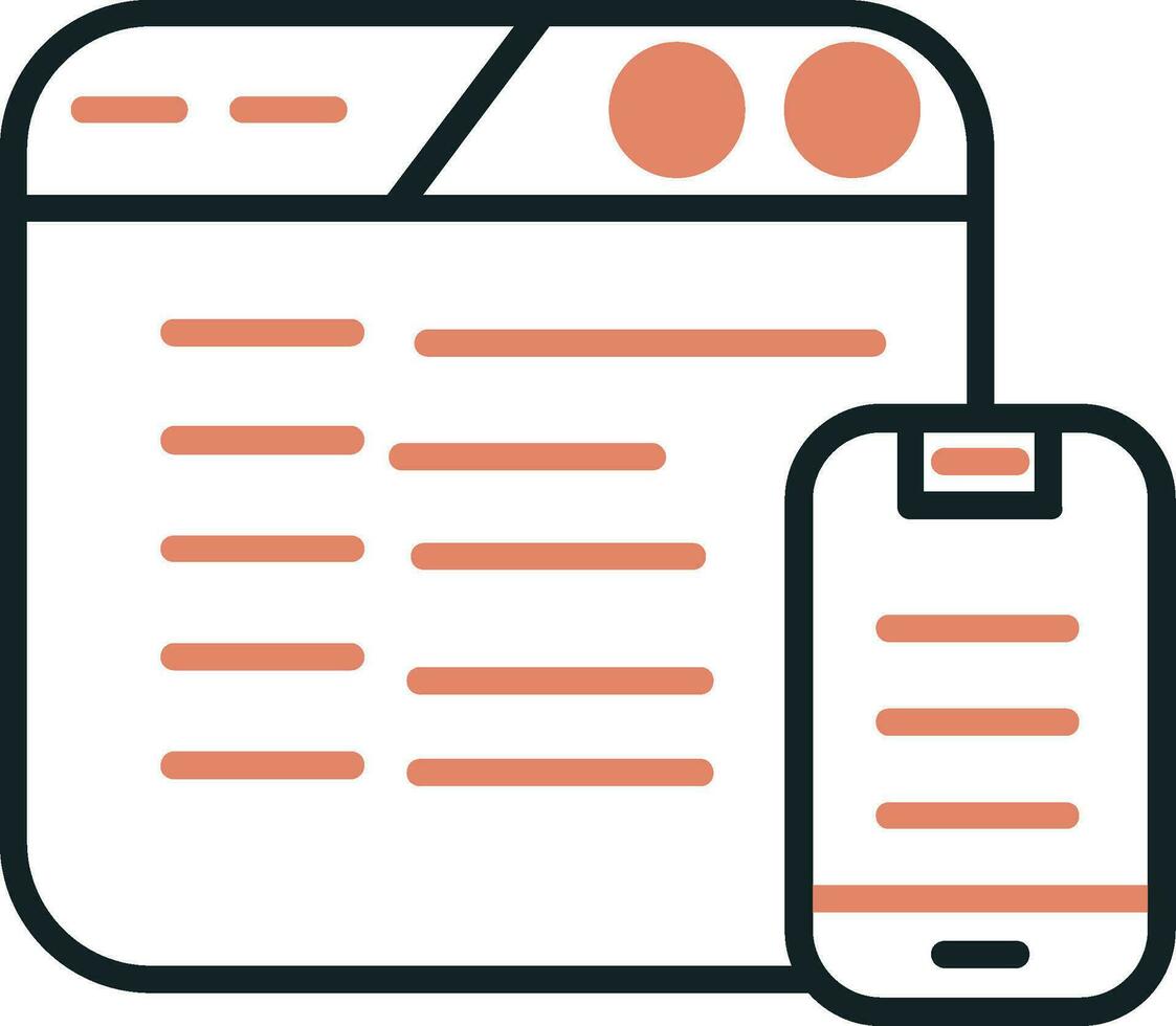Responsive Vector Icon