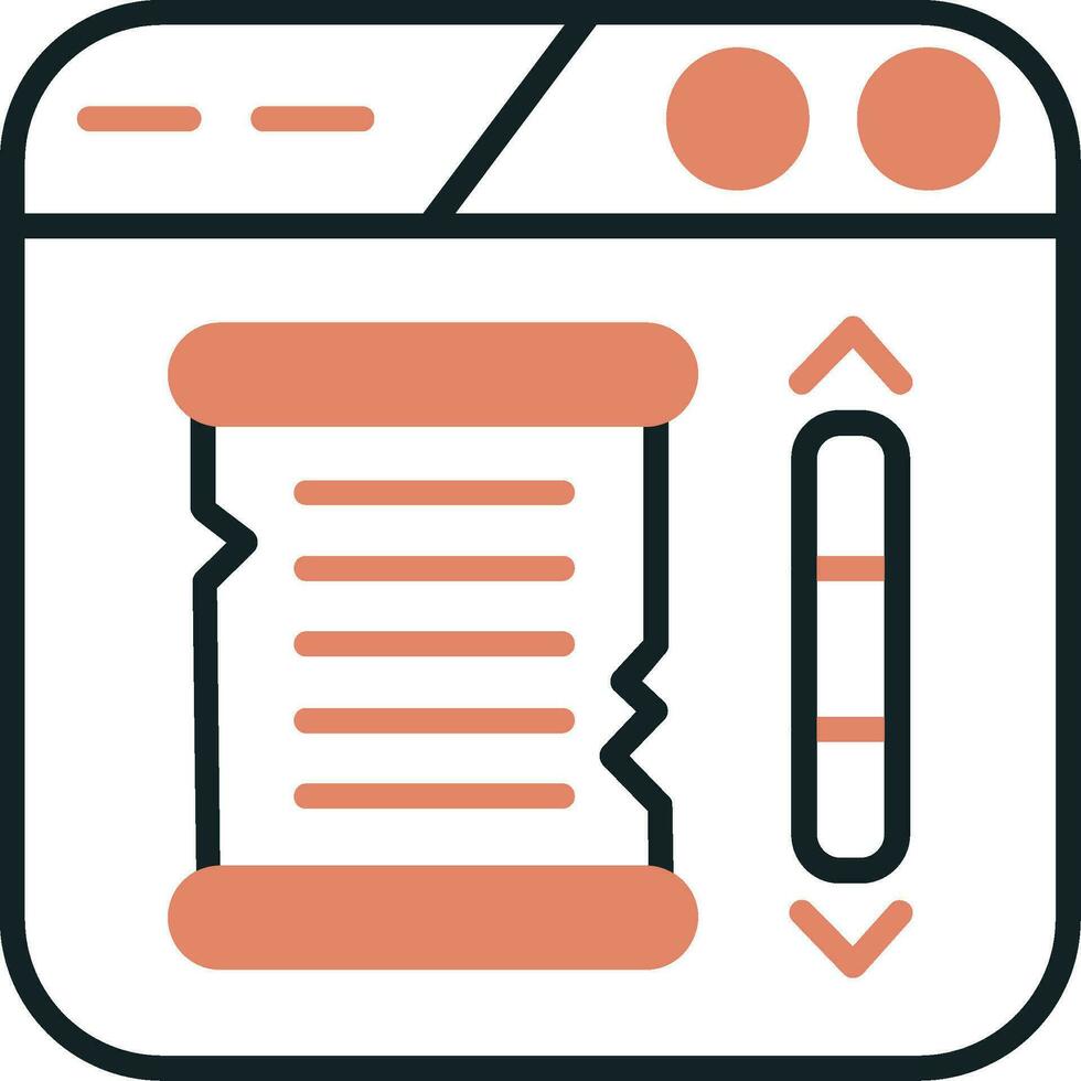 Scroll Vector Icon