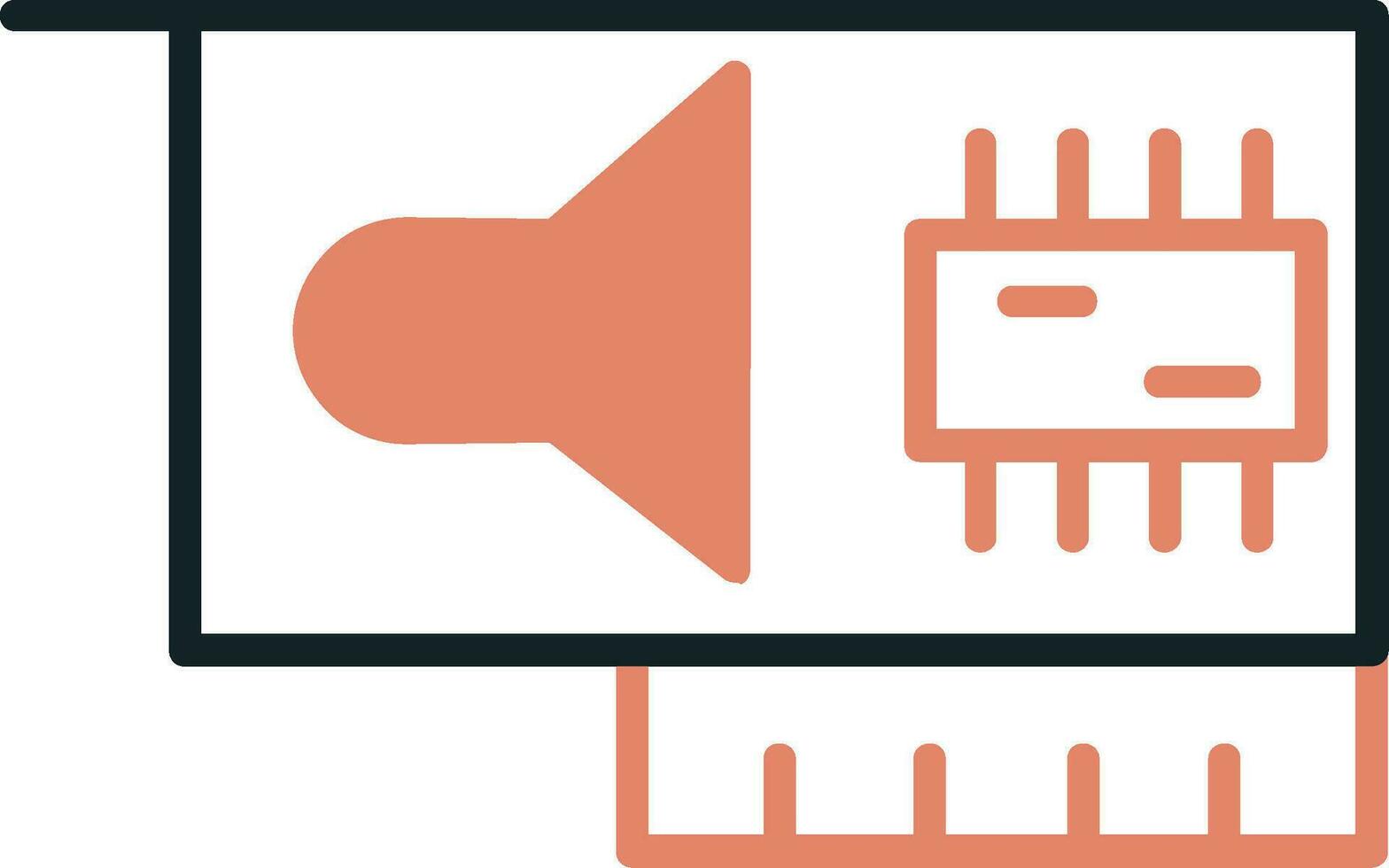 Sound Card Vector Icon