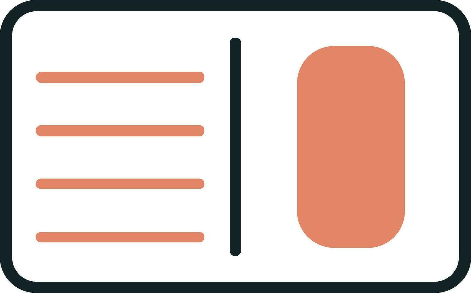 Postcard Vector Icon