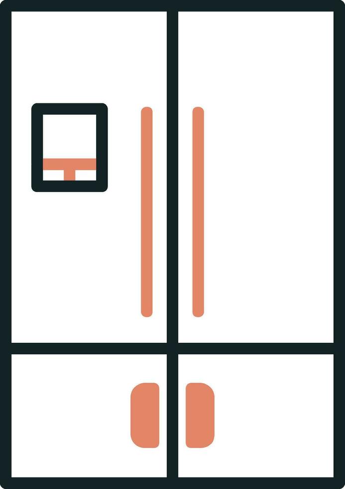 Fridge Vector Icon