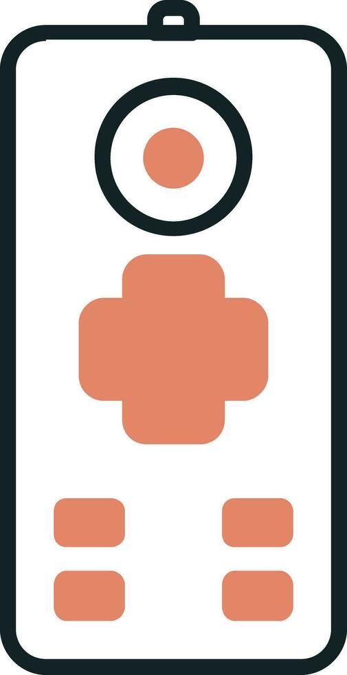 Remote Control Vector Icon