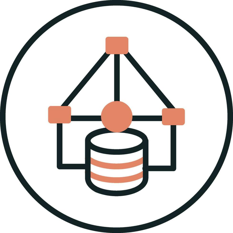 Data Model Vector Icon