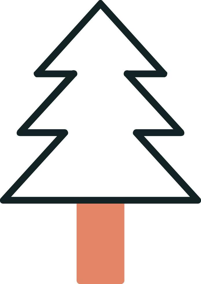 Pine tree Vector Icon