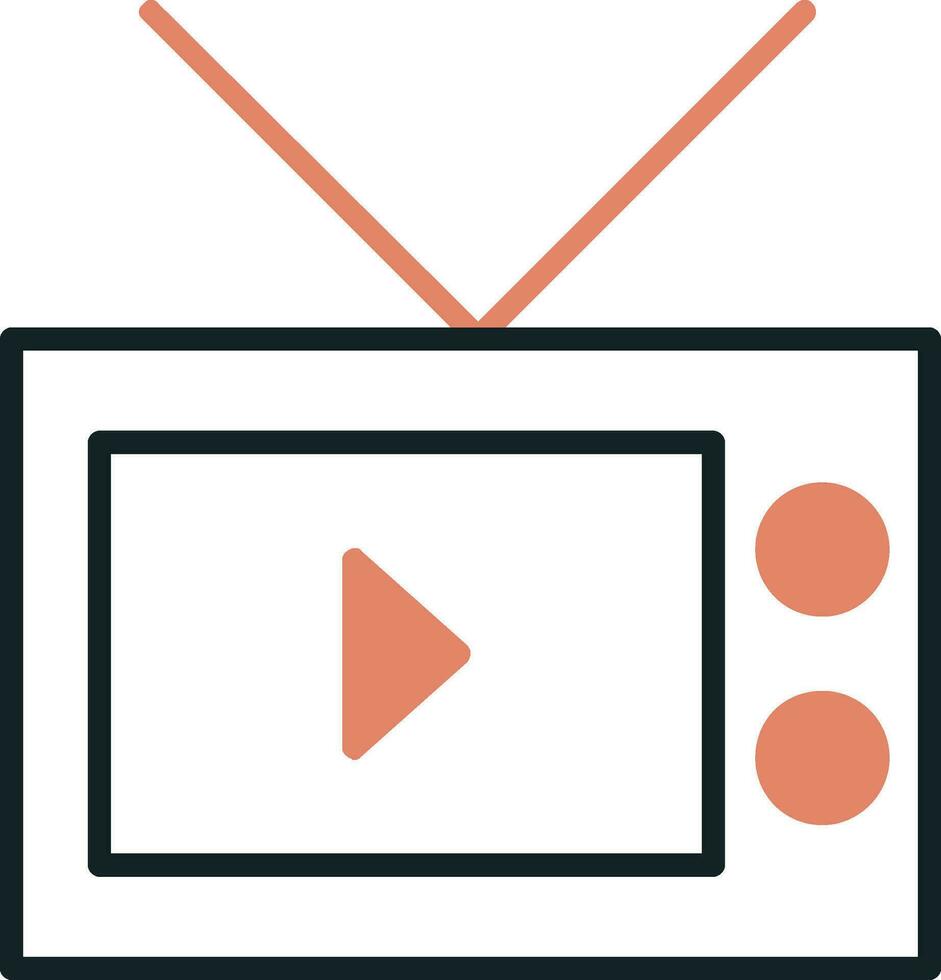 Tv Vector Icon