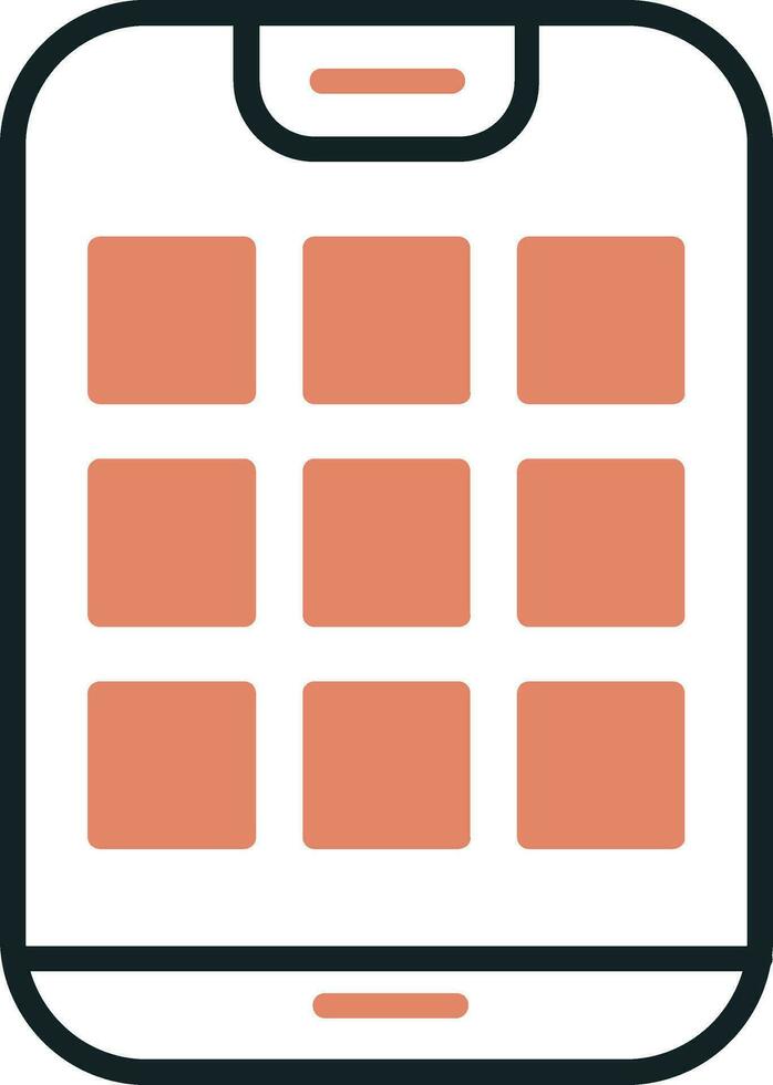Dial Pad Vector Icon