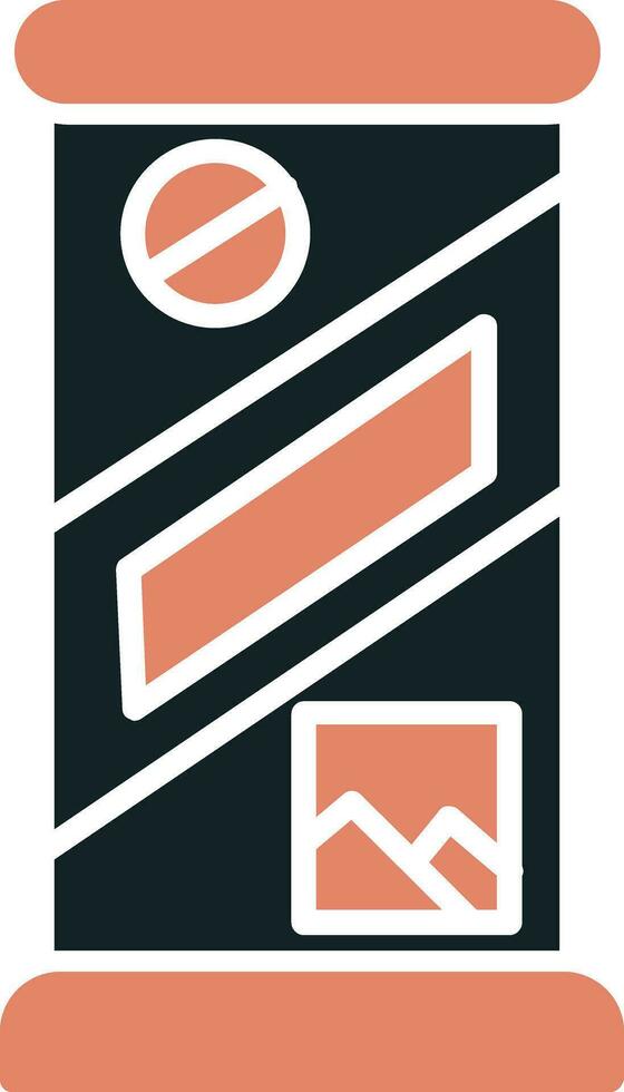Roll Up Vector Icon