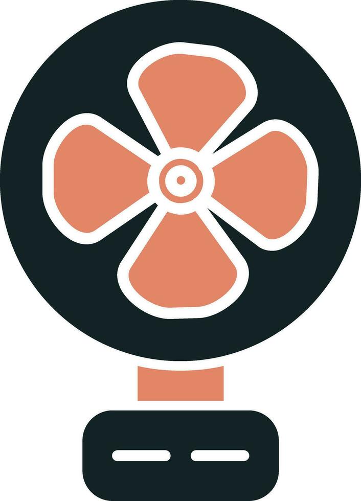 icono de vector de ventilador