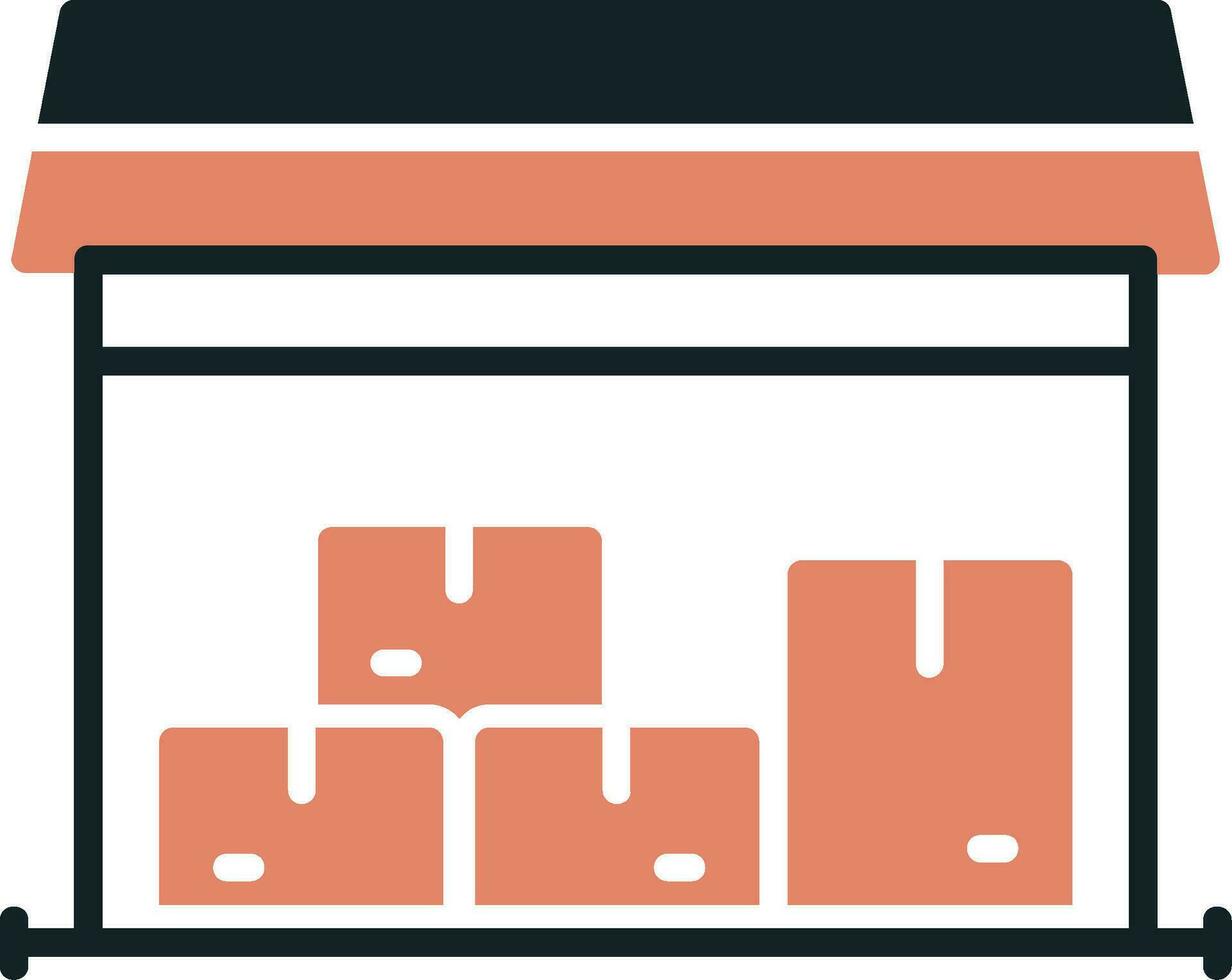 Warehouse Vector Icon