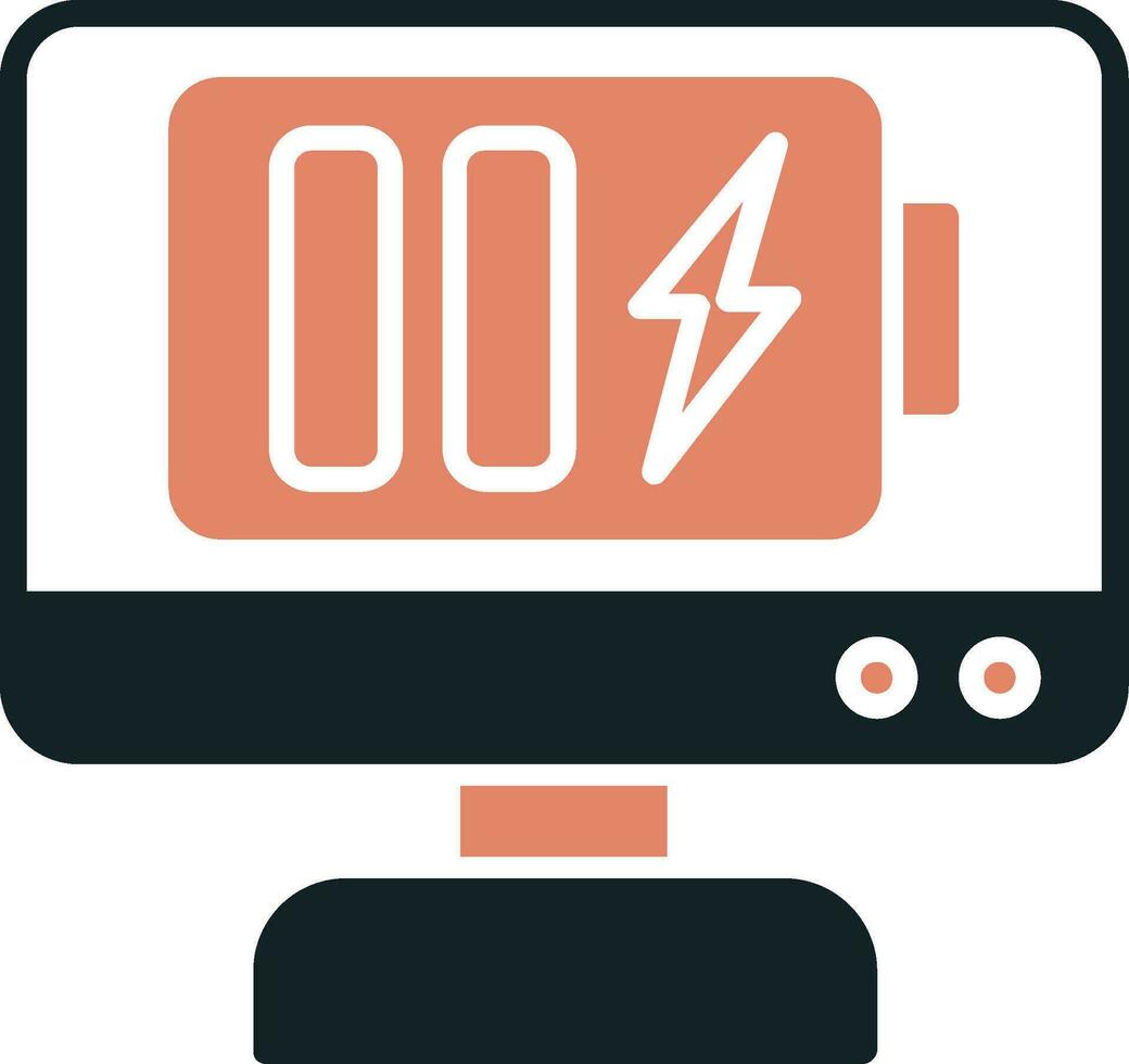 Computer Screen Vector Icon