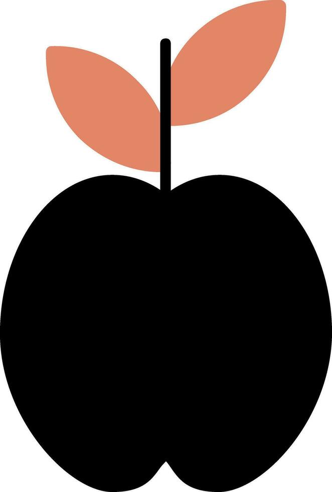 icono de vector de manzana