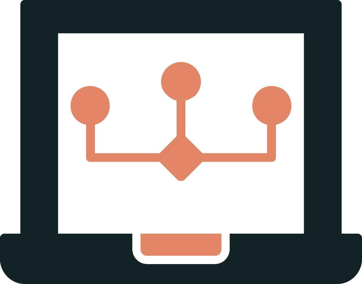 Data Modeling Vector Icon