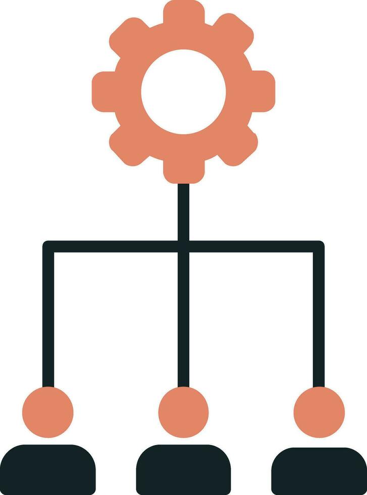 Team Management Vector Icon
