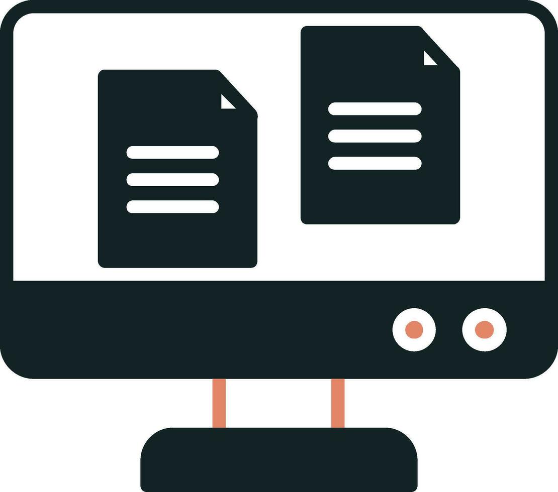 File Transfer Vector Icon