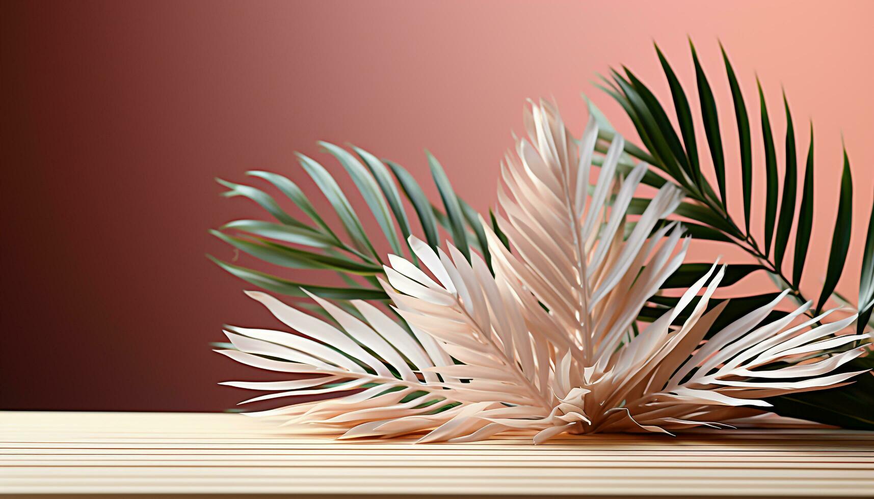 AI generated Nature education leaf, book, plant, summer, tree, green backdrop generated by AI photo