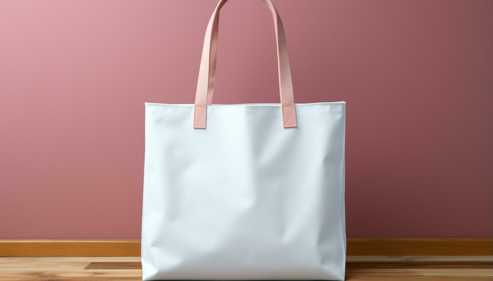 AI generated Fashion retail store carrying modern paper bag for sale generated by AI photo