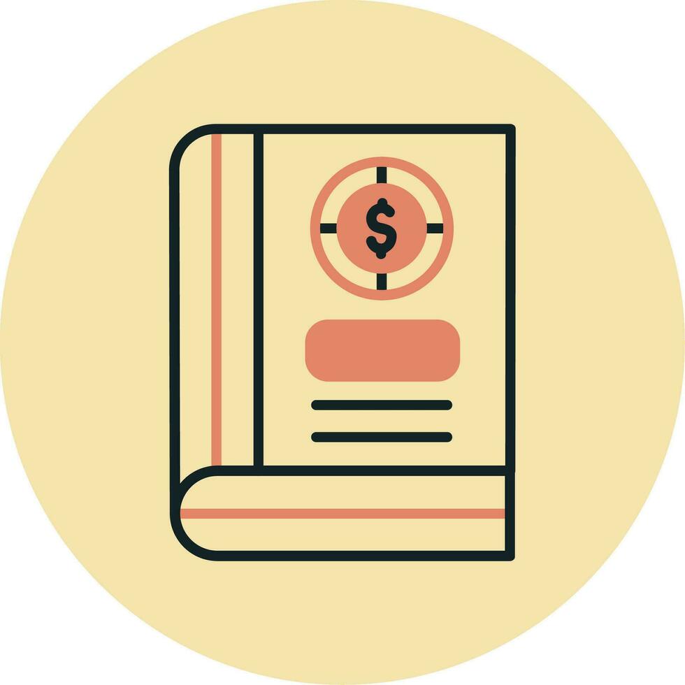 Accounting Book Vector Icon