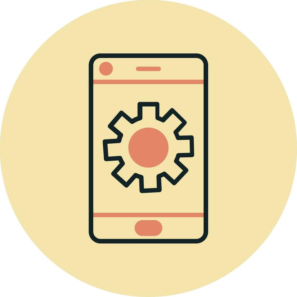 Phone Settings Vector Icon