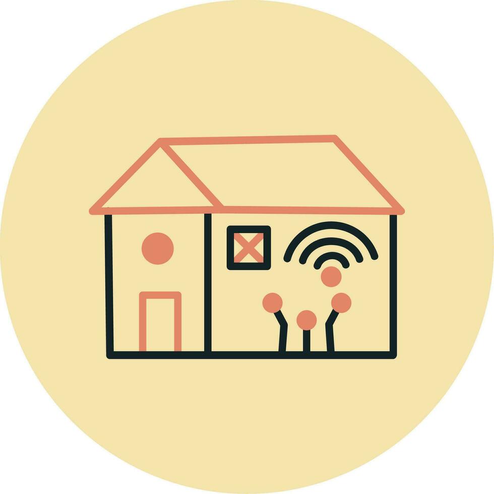 Smart House Vector Icon