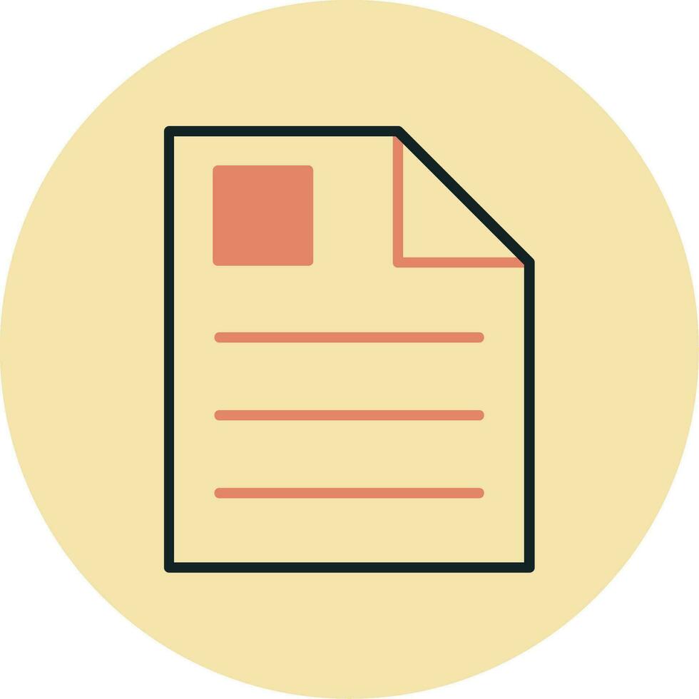 Contact Page Vector Icon