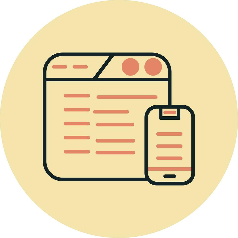 Responsive Vector Icon
