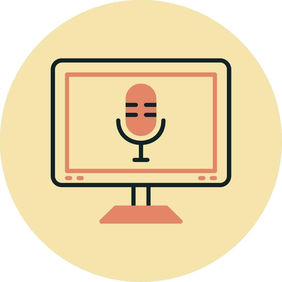 Microphone Vector Icon