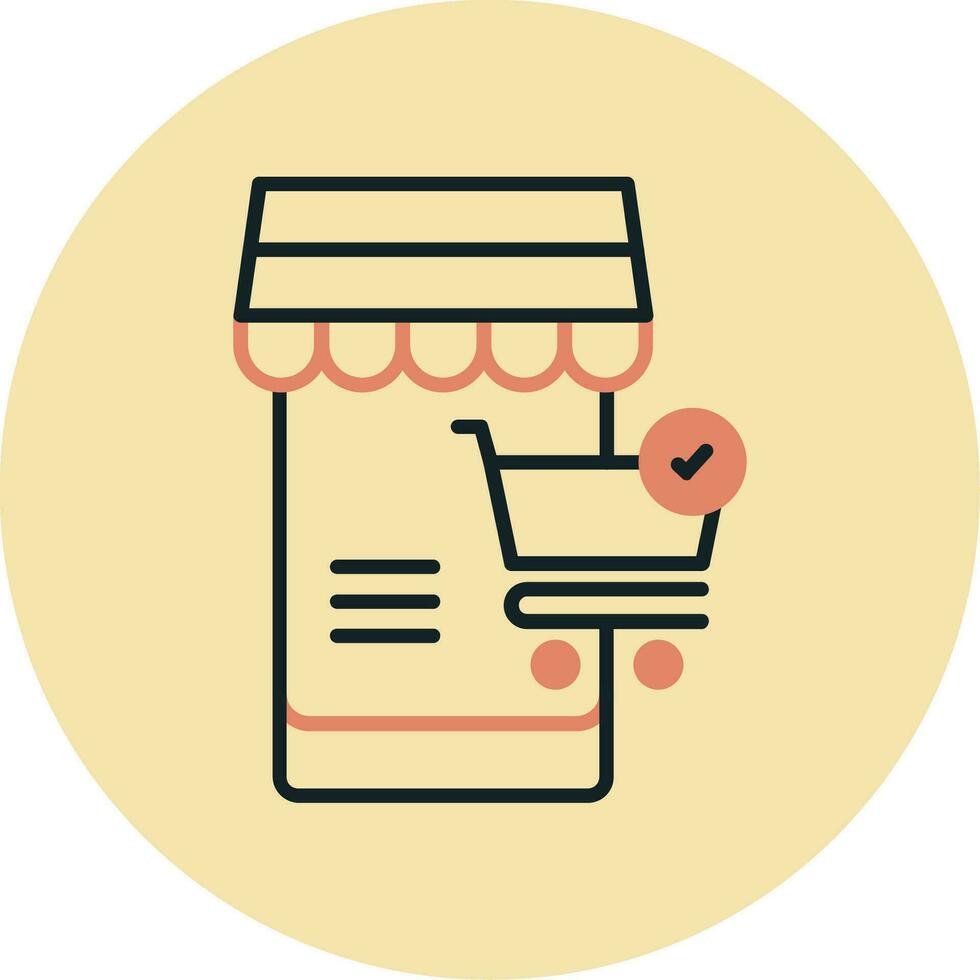 Online Store Vector Icon