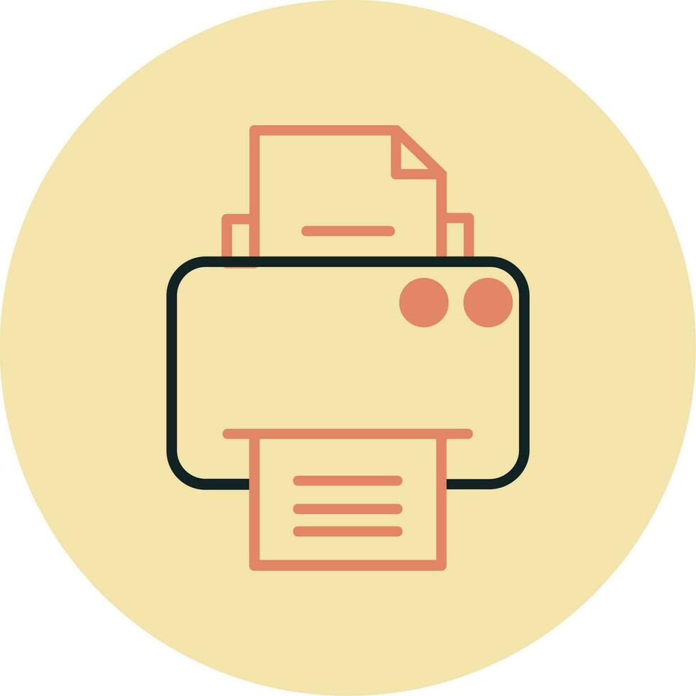 Printer Vector Icon