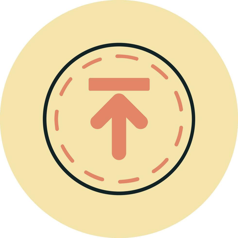 Up Arrow Upload Vector Icon