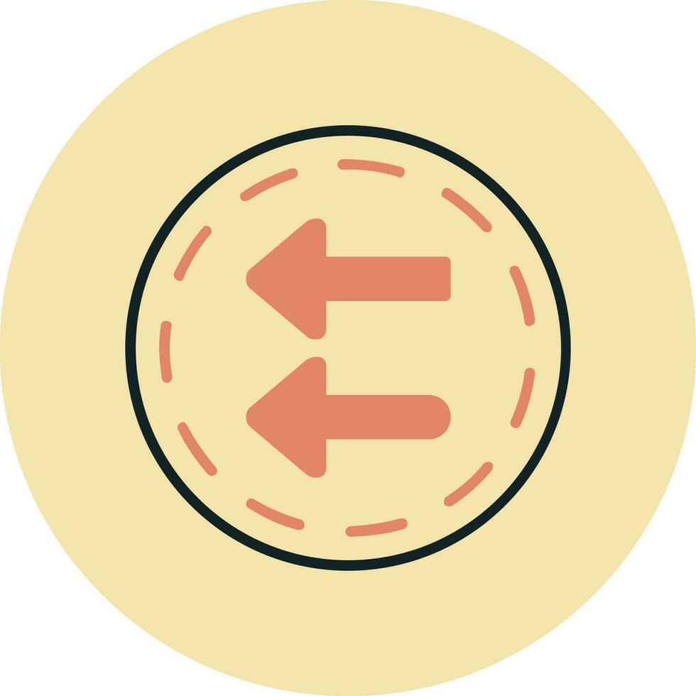 Fast Backward Vector Icon