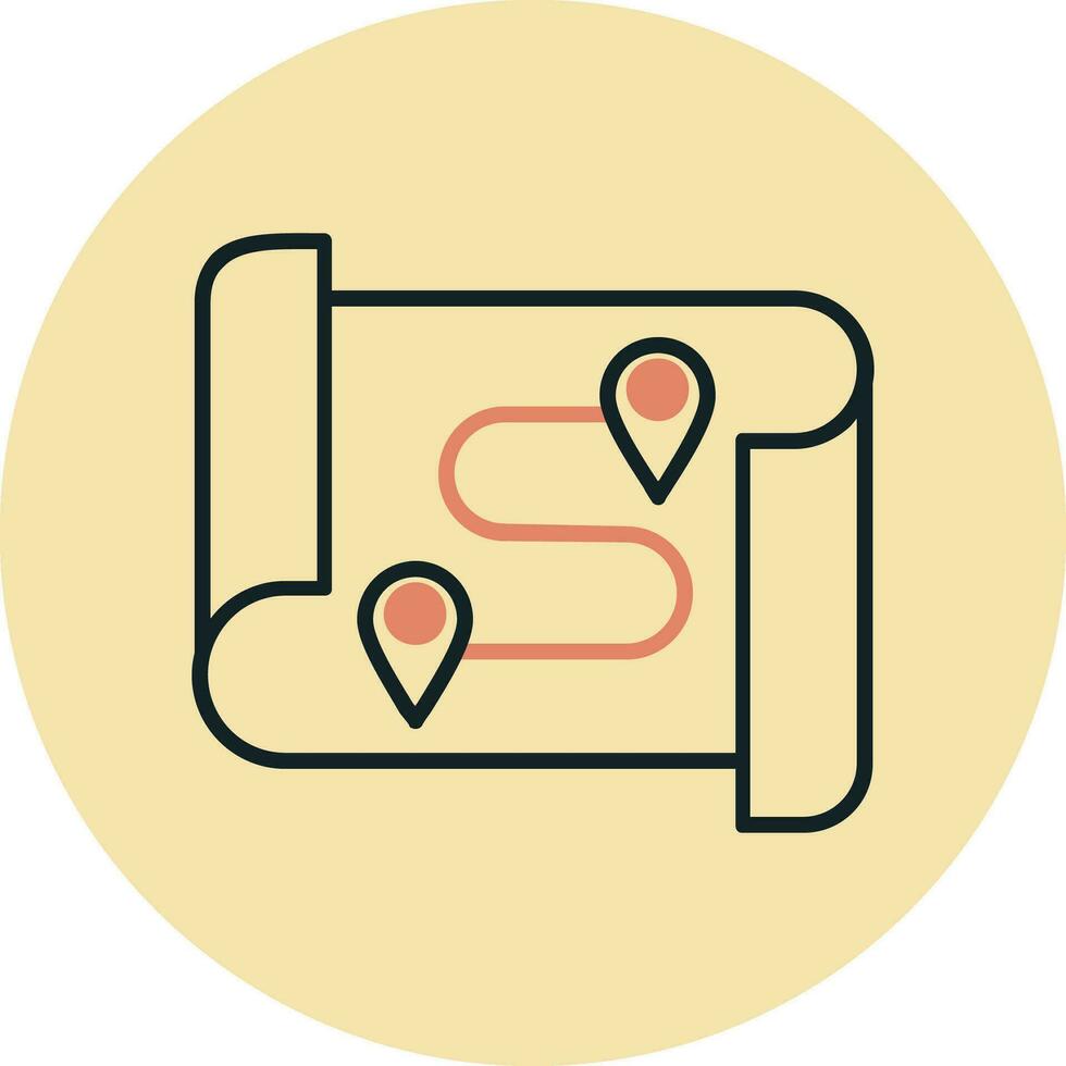 Map Vector Icon