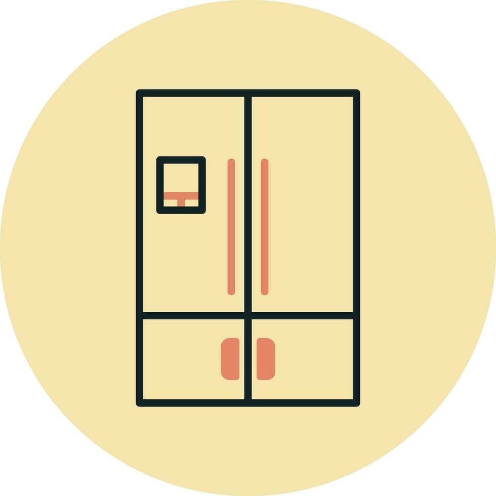 Fridge Vector Icon