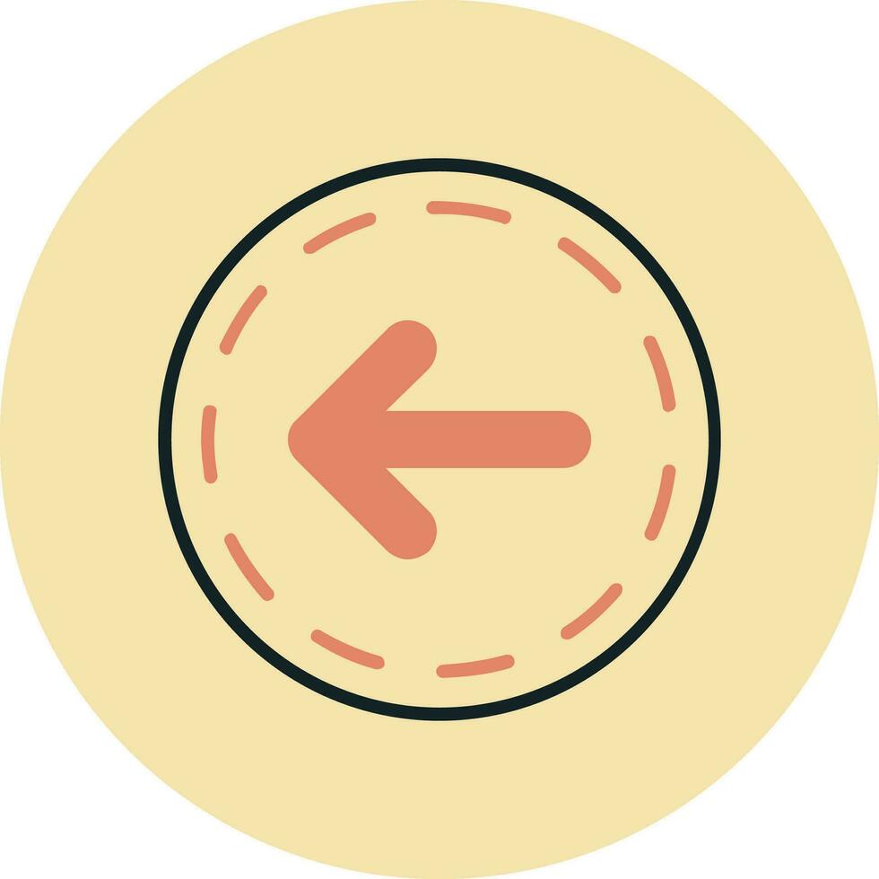 Left Arrow Vector Icon