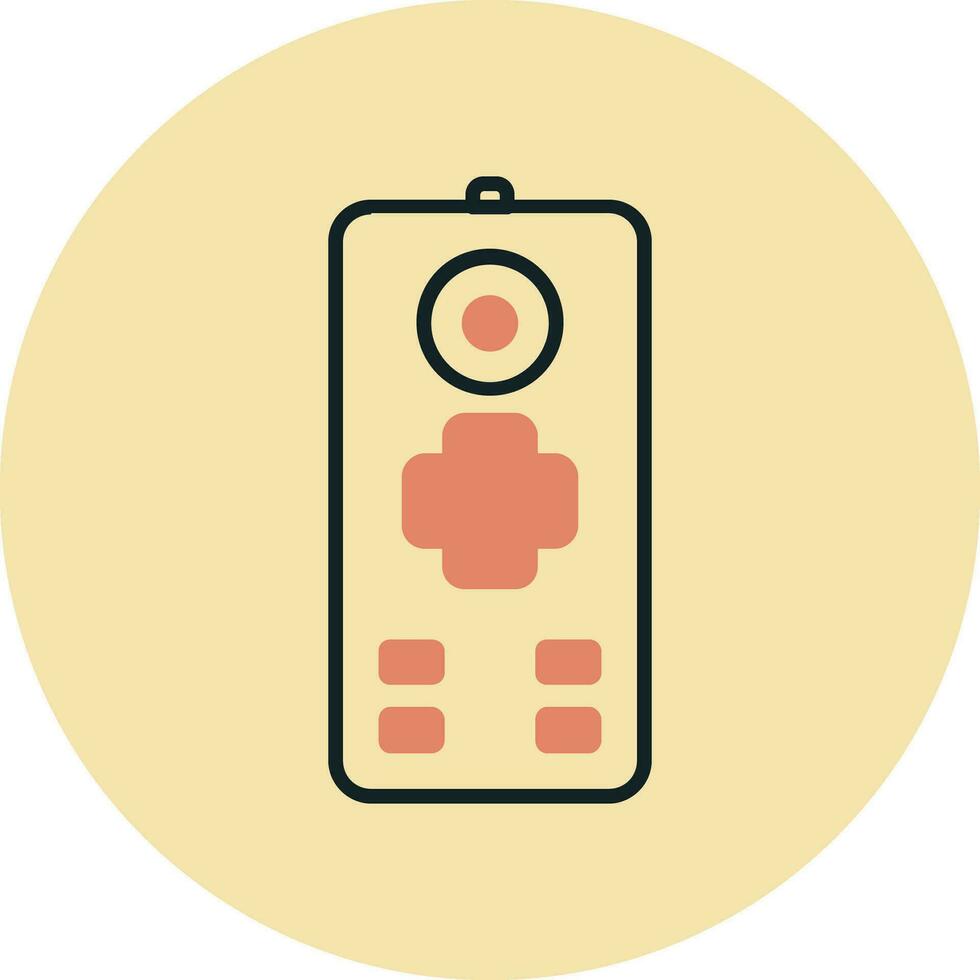 Remote Control Vector Icon