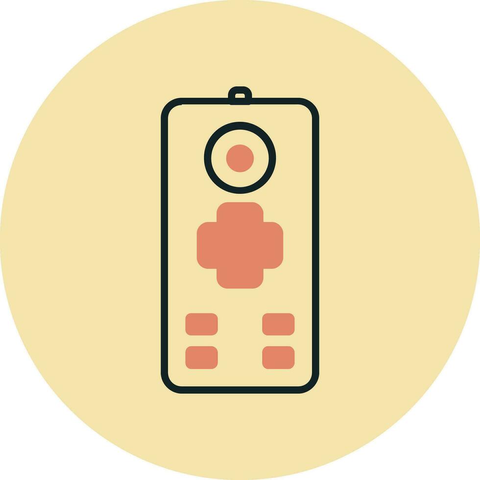 Remote Control Vector Icon