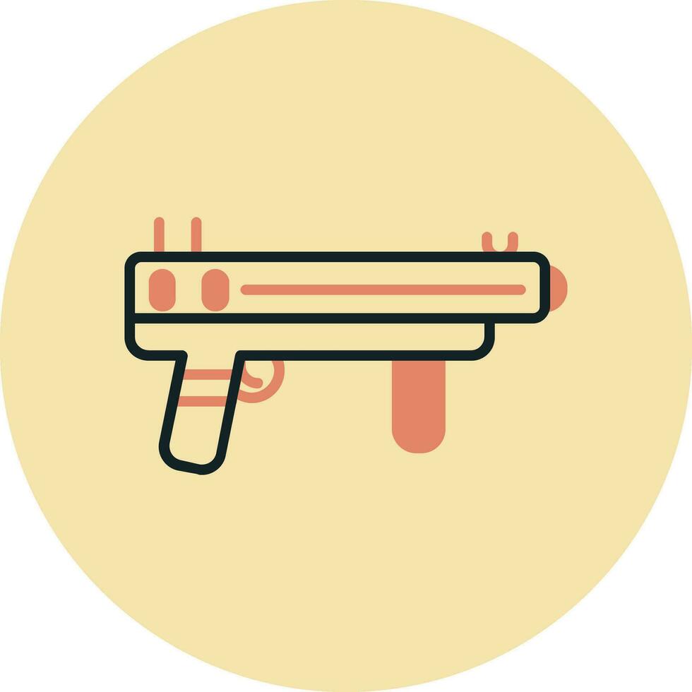 icono de vector de pistola