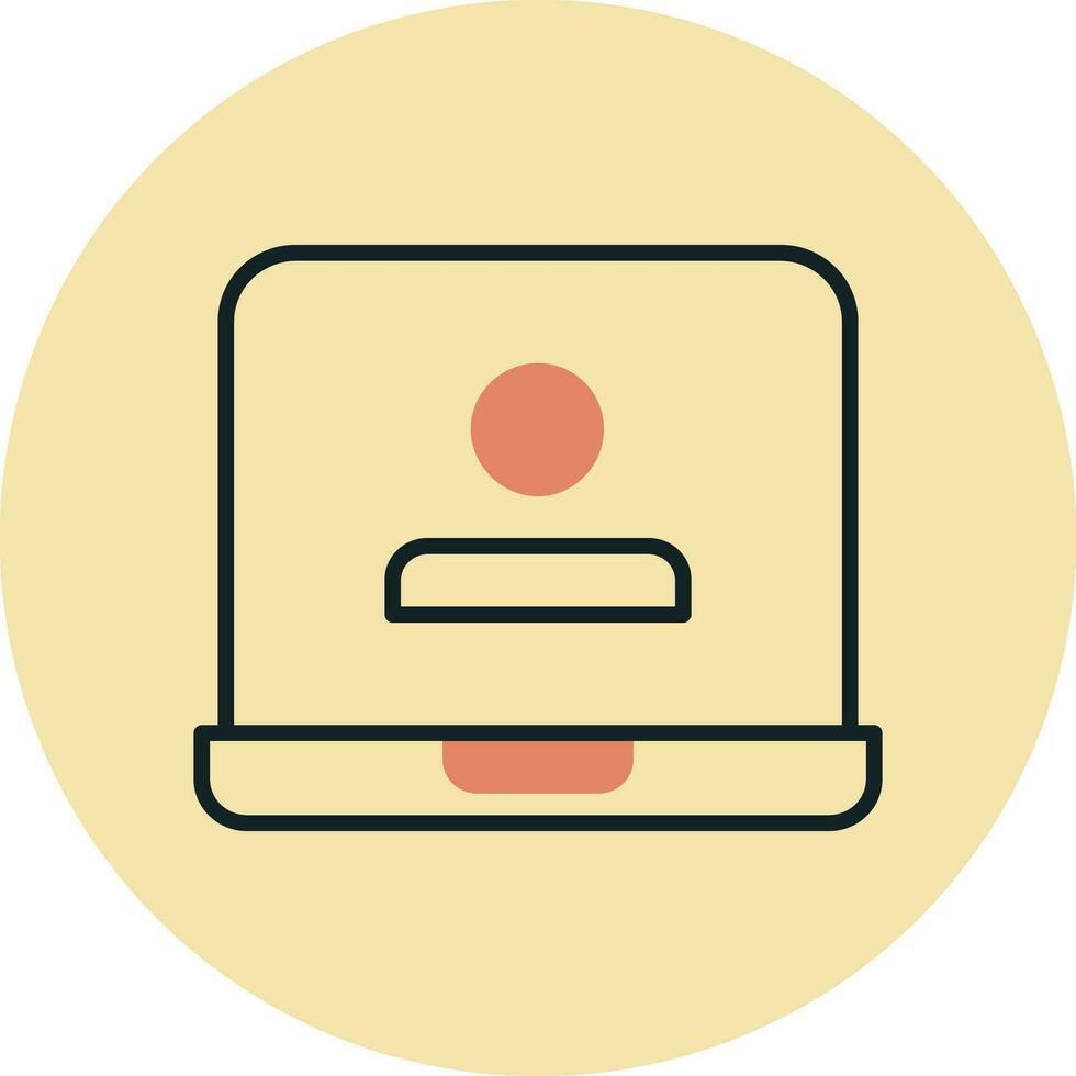 icono de vector de seminario web