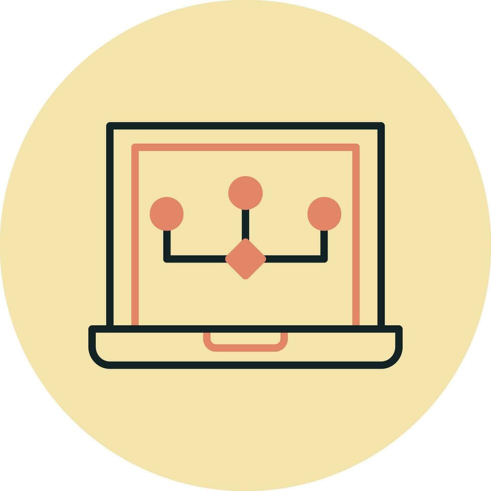 Data Modeling Vector Icon
