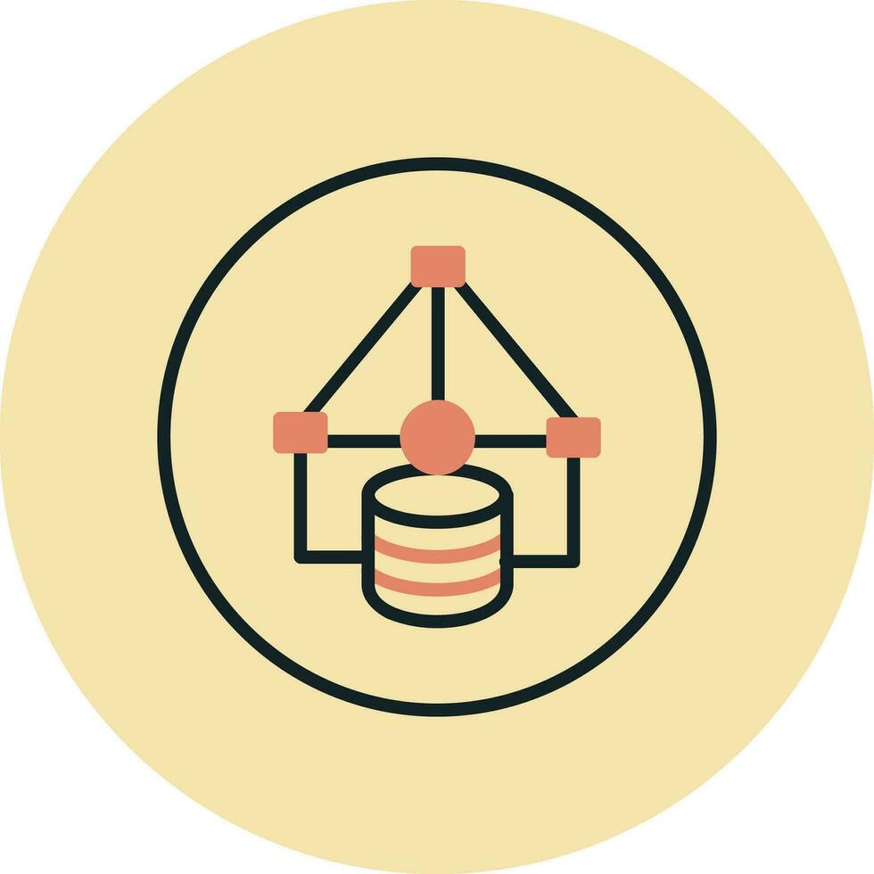 Data Model Vector Icon