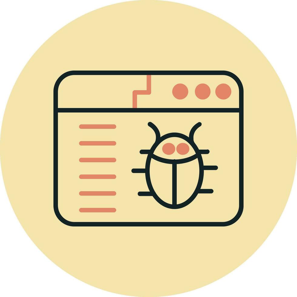 Bug Vector Icon