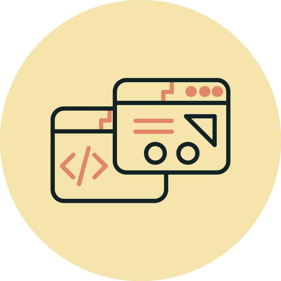 Pop Up Vector Icon