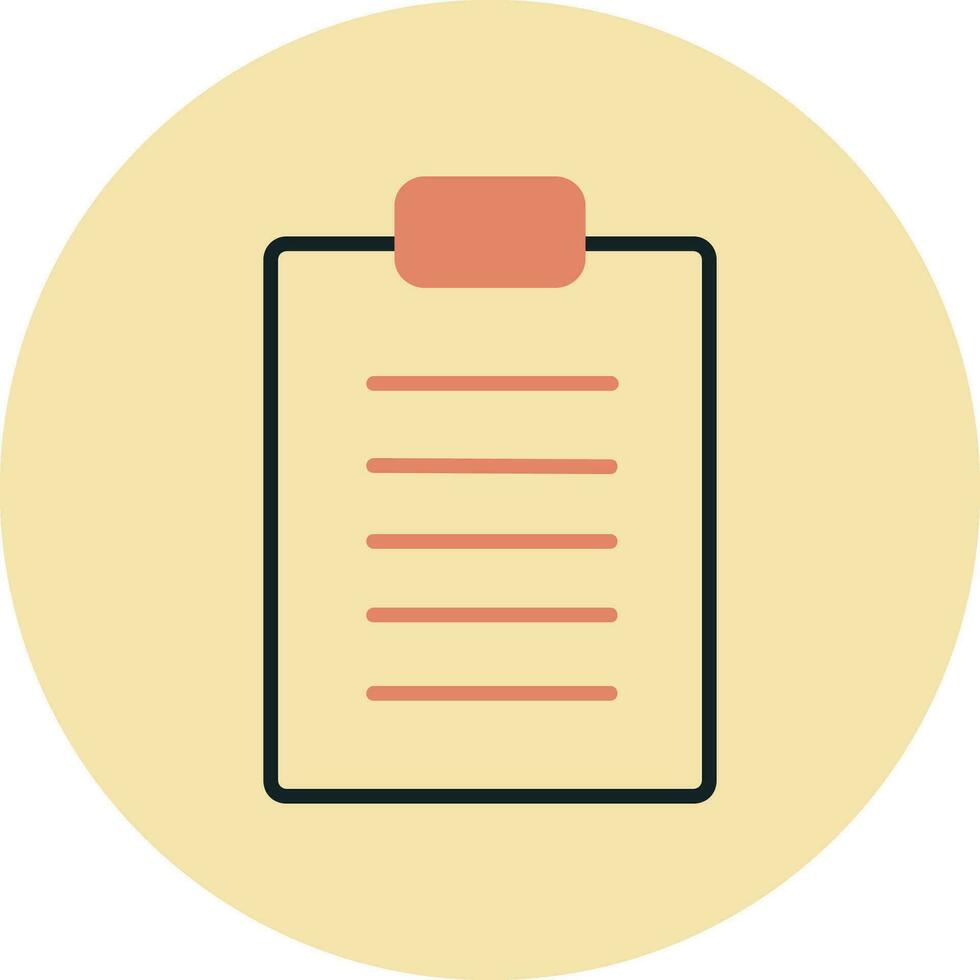 Clip board Vector Icon